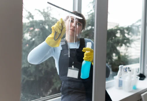 Nettoyage de vitres intérieures et extérieures à Gouy